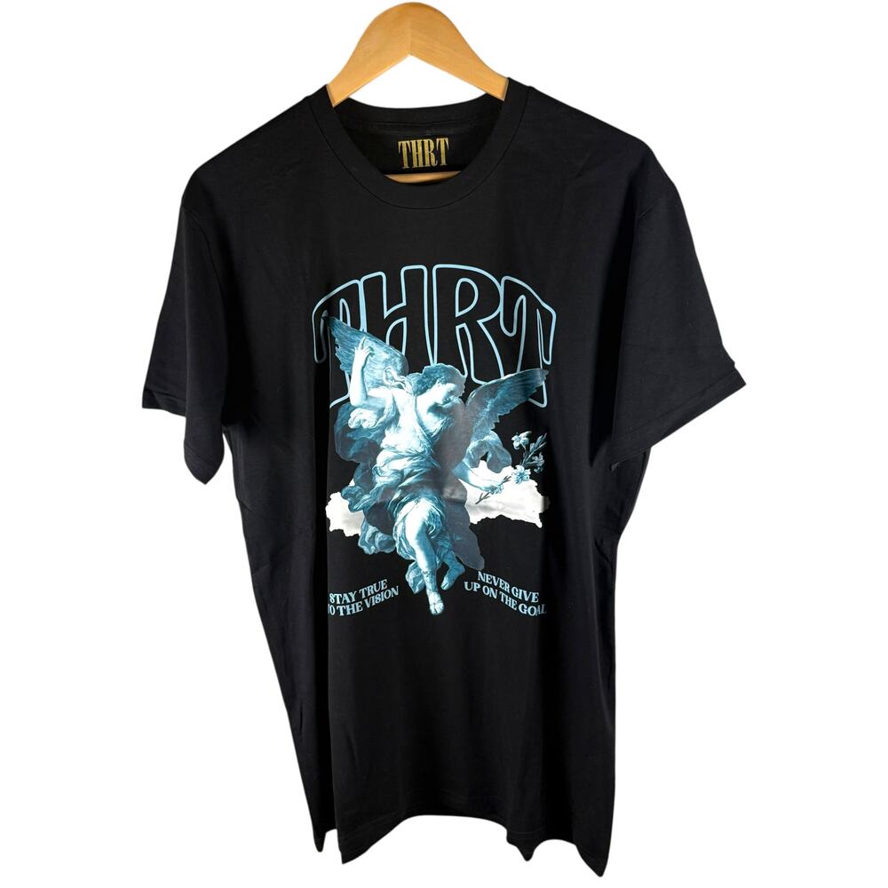 THRT Denim Stay True To The Vision T-shirt Men’s L - Streetwear Preppy Angelic